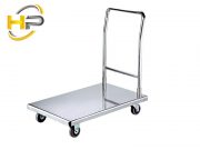 xe đẩy inox 1 tầng