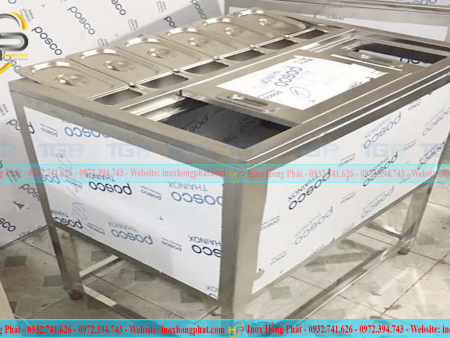 Thùng đá inox